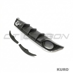 AUDI RS3 8Y 2022-2024 sportback matowy carbon dyfuzor - V1 - CT DESIGN