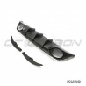 AUDI RS3 8Y 2022-2024 sportback matowy carbon dyfuzor - V1 - CT DESIGN