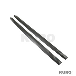 AUDI RS3 8Y 2022+ matowy carbon progi boczne - CT DESIGN