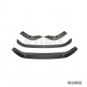 AUDI RS3 8Y 2022-2024 matowy carbon splitter - CT DESIGN