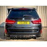 BMW F85/F86 X5M/X6M 2015-2018 carbon dyfuzor