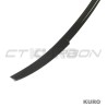 AUDI A3/S3 sedan 2013-2019 8V gloss black spoiler - V1
