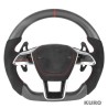 AUDI A6/S6/RS6 & A7/S7/RS7 C8 carbon / ALCANTARA FLAT BOTTOM CUSTOM kierownica