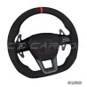 AUDI A6/S6/RS6 & A7/S7/RS7 C8 FULL ALCANTARA FLAT BOTTOM CUSTOM kierownica
