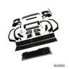 LAND ROVER DEFENDER L663 110 WIDE nakładka nadkola gloss black zestaw - V2
