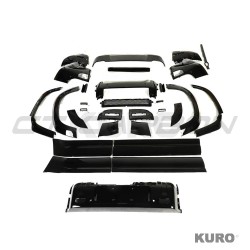 LAND ROVER DEFENDER L663 110 WIDE nakładka nadkola gloss black zestaw - V2