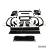 LAND ROVER DEFENDER L663 110 WIDE nakładka nadkola gloss black zestaw - V2