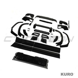 LAND ROVER DEFENDER L663 110 WIDE nakładka nadkola gloss black zestaw - V2