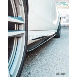 MERCEDES E63 W213 2018-2020 przed liftingiem carbon progi boczne - CT DESIGN