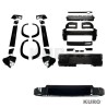 LAND ROVER DEFENDER L663 90 gloss black zestaw - V2