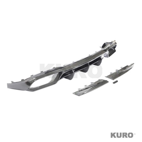 MERCEDES E63 W213 2018-2020 przed liftingiem carbon dyfuzor - CT DESIGN