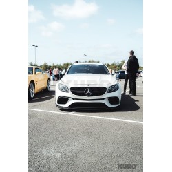 MERCEDES E63 W213 2018-2020 przed liftingiem carbon splitter - CT DESIGN