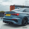 AUDI RS3 8Y 2022-2024 sedan carbon dyfuzor V1 - CT DESIGN