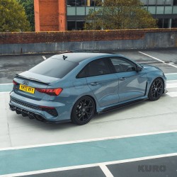 AUDI RS3 8Y 2022-2024 sedan carbon dyfuzor V1 - CT DESIGN