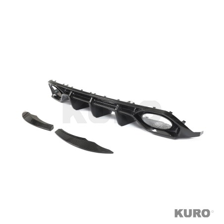 AUDI RS3 8Y 2022-2024 sportback carbon dyfuzor - V1 - CT DESIGN