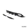 AUDI RS3 8Y 2022-2024 sportback carbon dyfuzor - V1 - CT DESIGN
