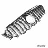 MERCEDES W213 & C238 2017-2020 E-CLASS gloss black PANAMERICA grill