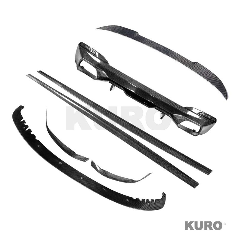 BMW G30 5 SERIES PRE-LCI 2017-2020 carbon zestaw - V3