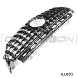 MERCEDES W213 & C238 2017-2020 E-CLASS gloss black PANAMERICA grill