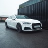 AUDI A5/S5 B9 2016-2019 gloss black splitter - V1