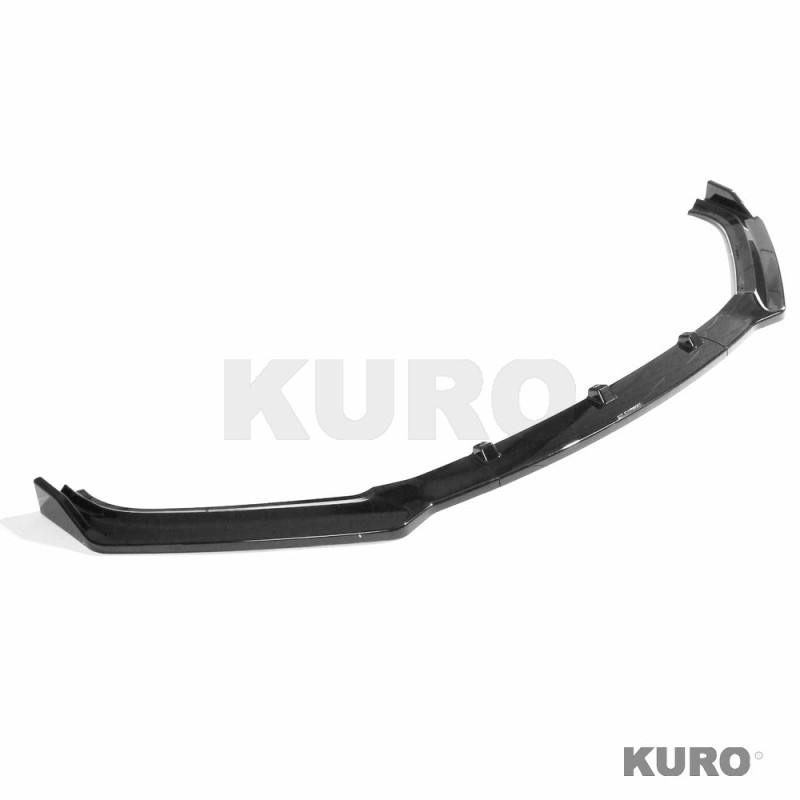 AUDI A4 S-LINE & S4 B9 2016-2019 gloss black splitter - V1