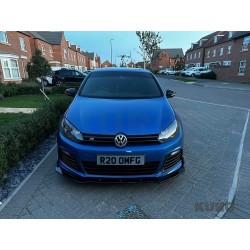 VOLKSWAGEN GOLF R20 MK6 2009-2013 gloss black splitter