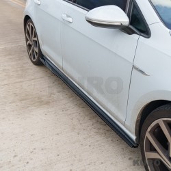VOLKSWAGEN GOLF R/GTD/GTI MK7/7.5 2014-2020 gloss black progi boczne