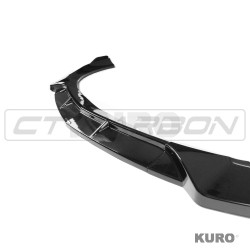MERCEDES W213 & C238 2017-2020 E-CLASS gloss black splitter