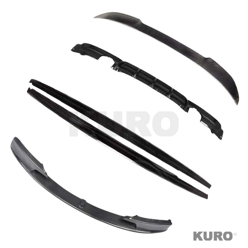 BMW F30 3 SERIES 2011-2019 FULL carbon zestaw - V4