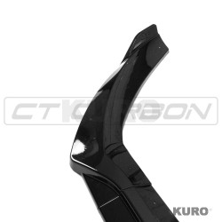 MERCEDES CLA-CLASS AMG-LINE C117 2016-2019 gloss black splitter