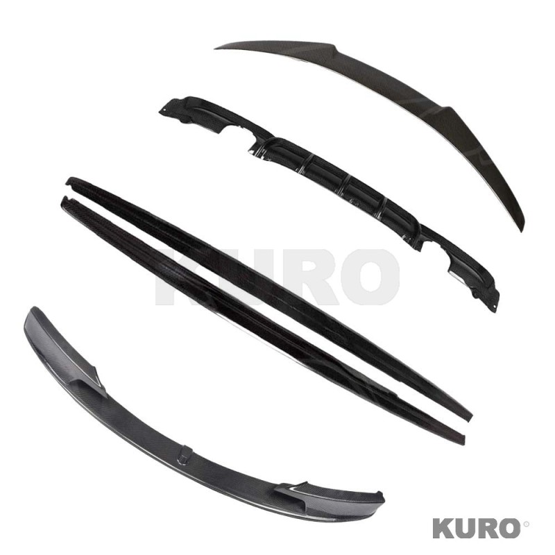 BMW F30 3 SERIES 2011-2019 carbon zestaw - V2