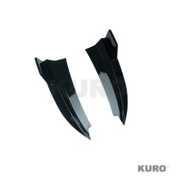 MERCEDES C43 & C CLASS coupe/kabriolet W205 2014-2021 gloss black zderzak tylny CORNERS