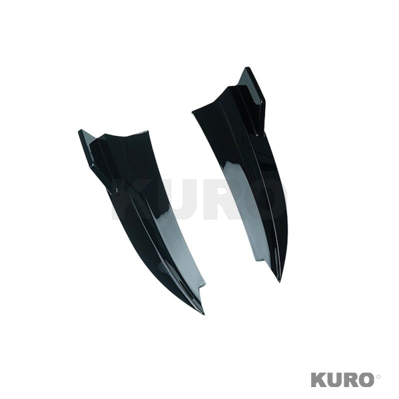 MERCEDES C43 & C CLASS coupe/kabriolet W205 2014-2021 gloss black zderzak tylny CORNERS