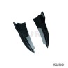 MERCEDES C43 & C CLASS coupe/kabriolet W205 2014-2021 gloss black zderzak tylny CORNERS