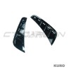 MERCEDES C43 & C CLASS W205 2019-2021 po liftingu gloss black zderzak przedni CORNERS