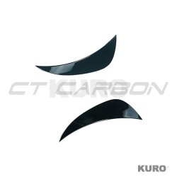 MERCEDES C43 & C CLASS W205 2014-2018 przed liftingiem gloss black zderzak przedni CORNERS