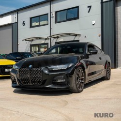 BMW 4 SERIES G22/G23 PRE LCI gloss black splitter - V1