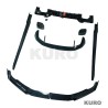 BMW X3 G01 & G08 2021-2024 FULL gloss black zestaw z TIPS