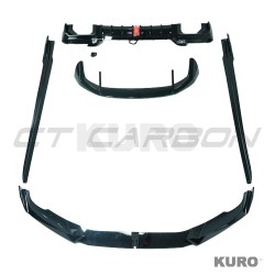 BMW X3 G01 & G08 2021-2024 FULL gloss black zestaw z TIPS