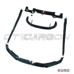 BMW X3 G01 & G08 2021-2024 FULL gloss black zestaw z TIPS