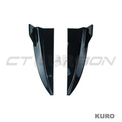 MERCEDES C43 & C CLASS W205 kombi 2019-2021 gloss black zderzak tylny CORNERS