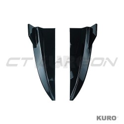 MERCEDES C43 & C CLASS W205 kombi 2019-2021 gloss black zderzak tylny CORNERS
