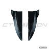 MERCEDES C43 & C CLASS W205 kombi 2019-2021 gloss black zderzak tylny CORNERS