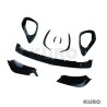 MERCEDES W206 2021+ C-CLASS gloss black przód END listwa pakiet