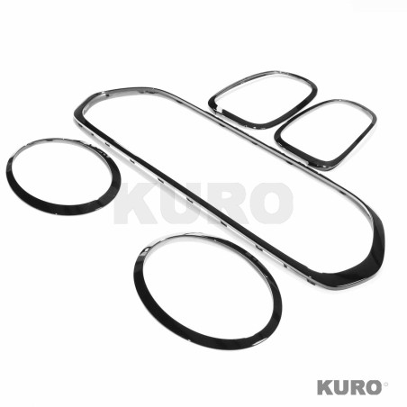 MINI COOPER S / JCW F56 gloss black REPLACEMENT listwa