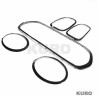 MINI COOPER S / JCW F56 gloss black REPLACEMENT listwa