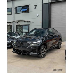 BMW G06 X6 PRE-LCI 2020-2024 FULL gloss black zestaw