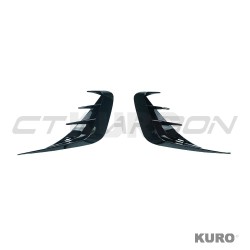 BMW 3 SERIES 2018-2021 G20/G21 gloss black zderzak tylny listwa