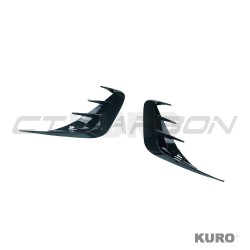 BMW 3 SERIES 2018-2021 G20/G21 gloss black zderzak tylny listwa