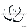 MERCEDES W206 2021+ C-CLASS gloss black zderzak przedni listwa